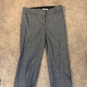Gray Tweed Dress Pants